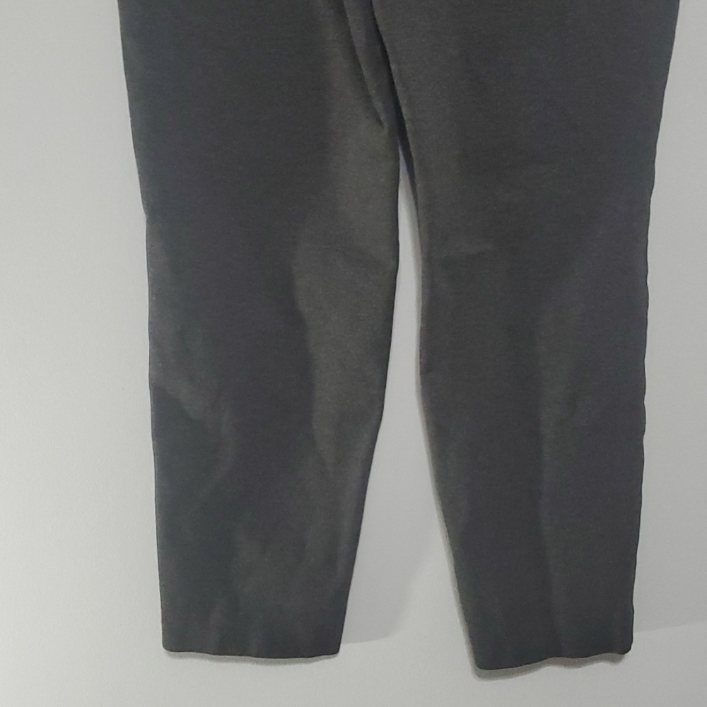 J. JILL pants women's size medium grey Ponte legging slim leg - Picture 6 of 8